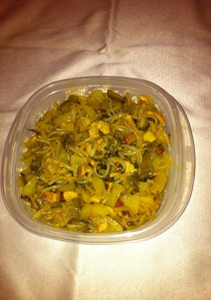 高菜入り蒟蒻炒め-レシピのメイン写真