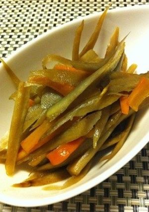 きんぴらごぼう-レシピのメイン写真