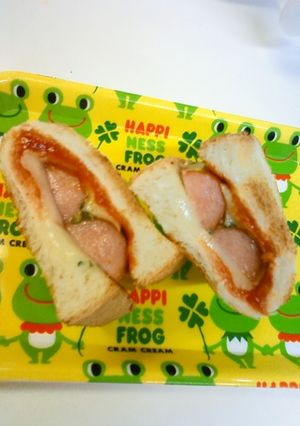 すぐできるよ♪ホットサンド-レシピのメイン写真