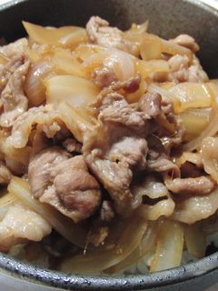 早い☆安い☆うまい☆しょうが焼き風豚丼-レシピのメイン写真
