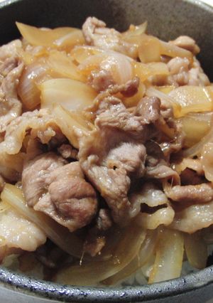 早い☆安い☆うまい☆しょうが焼き風豚丼-レシピのメイン写真