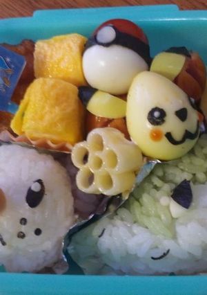ミジュマル弁当（キャラ弁）-レシピのメイン写真