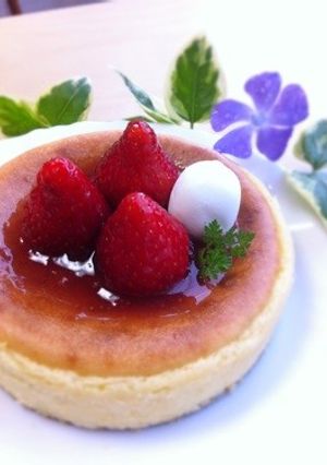 卵アレルギーさんのベイクドチーズケーキ-レシピのメイン写真