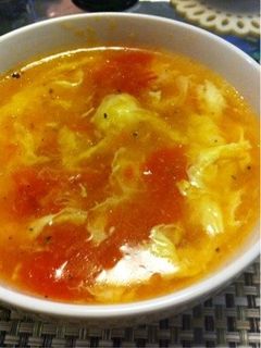 トマトかき玉スープ-レシピのメイン写真