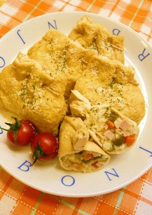 洋風いなり寿司コンソメ味-レシピのメイン写真