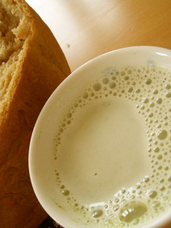 ホットでどうぞ!豆乳in抹茶きなこ☆-レシピのメイン写真