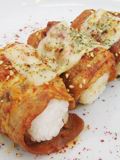 【豚ばらチーズ巻『おむすび』】の作り方-レシピのメイン写真