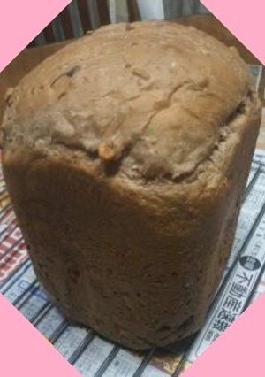 HB使用!アーモンドココア食パン-レシピのメイン写真