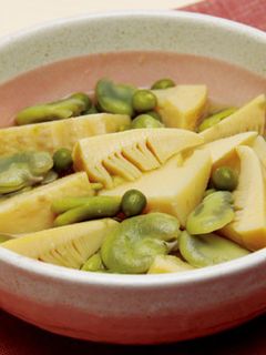 そら豆と筍のくず煮-レシピのメイン写真