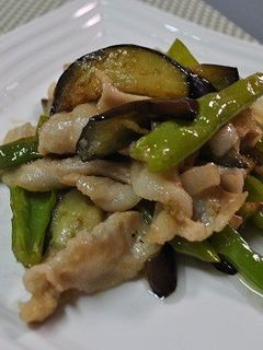 豚肉となすの甘酢炒め。-レシピのメイン写真