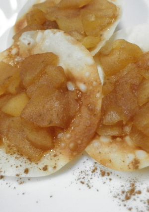 餃子の皮で♪ヘルシー＆超簡単アップルパイ-レシピのメイン写真