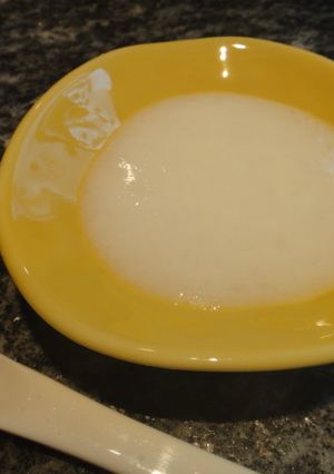 ★離乳食★【初期】ミルク粥~♪甘くて美味-レシピのメイン写真