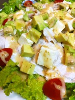 アボカド★お豆腐★しゃぶしゃぶサラダ-レシピのメイン写真