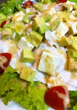アボカド★お豆腐★しゃぶしゃぶサラダ-レシピのメイン写真