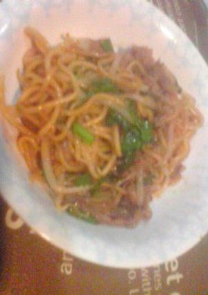ニラ入り中華風焼きそば-レシピのメイン写真