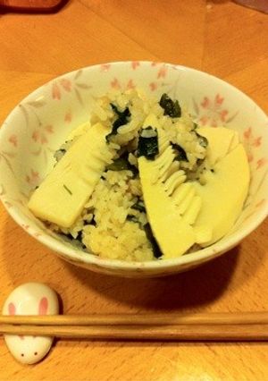 ラク楽~☆わか筍ご飯-レシピのメイン写真