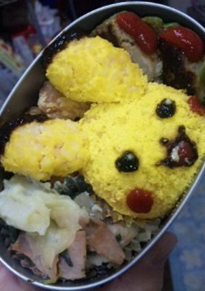 キャラ弁☆ピカチュウ-レシピのメイン写真