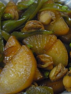 ホタテと大根の煮物-レシピのメイン写真