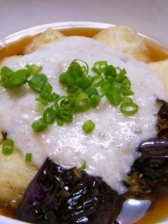 新食感!なすと豆腐のネバつるっ♪揚げ浸し-レシピのメイン写真