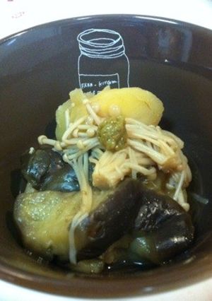 ほんのり柚子風味のじゃが茄子煮-レシピのメイン写真