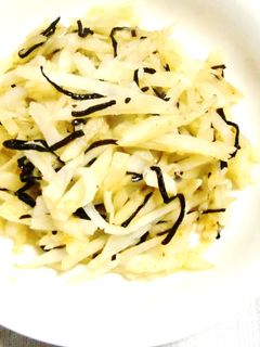 じゃがいもの塩昆布炒め-レシピのメイン写真