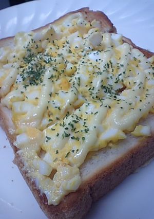 マヨエッグトースト-レシピのメイン写真