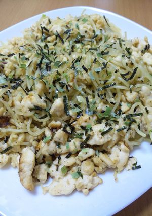 豆腐のコンソメ焼きそば-レシピのメイン写真