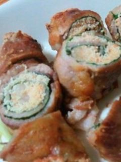おつまみに最高!!明太肉巻き-レシピのメイン写真