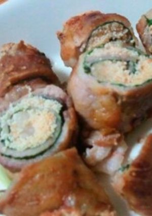 おつまみに最高!!明太肉巻き-レシピのメイン写真