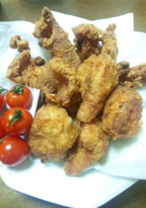 大葉にんにく醤油使った☆鶏唐-レシピのメイン写真
