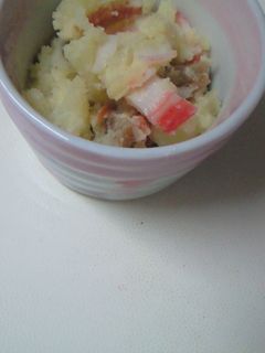 残り物変身☆アレンジポテサラ♪-レシピのメイン写真