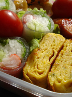 お弁当に☆野菜を食べよう!生春巻きサラダ-レシピのメイン写真