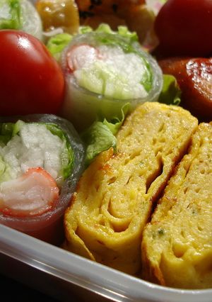 お弁当に☆野菜を食べよう！生春巻きサラダ-レシピのメイン写真