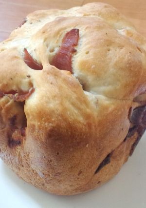 ハムがいっぱい食パン-レシピのメイン写真