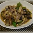 茄子と豚肉の香り味噌炒め