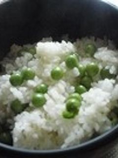 えんどう豆ご飯-レシピのメイン写真