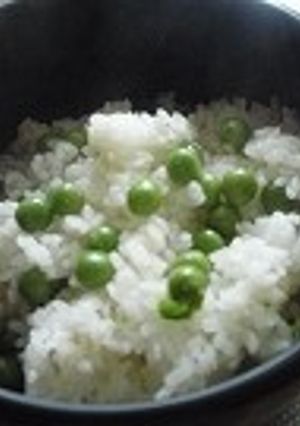 えんどう豆ご飯-レシピのメイン写真