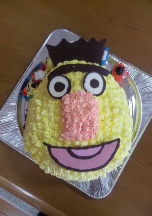 ｾｻﾐｽﾄﾘｰﾄ立体ｷｬﾗｹｰｷ-レシピのメイン写真