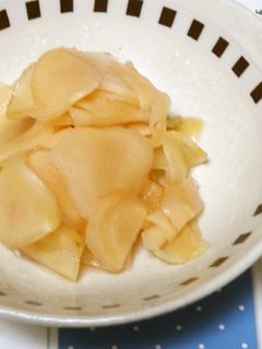 新生姜の甘酢漬け♡-レシピのメイン写真