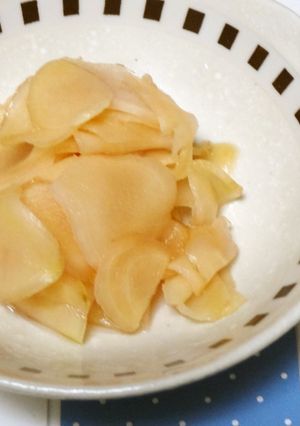 新生姜の甘酢漬け♡-レシピのメイン写真