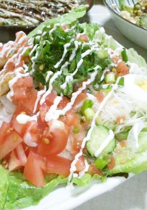 そうめんサラダのトマトドレッシング☆-レシピのメイン写真