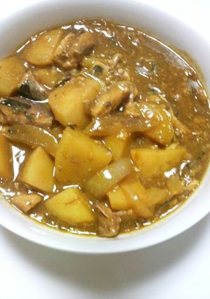 さば缶とじゃがいもの和風カレー煮-レシピのメイン写真