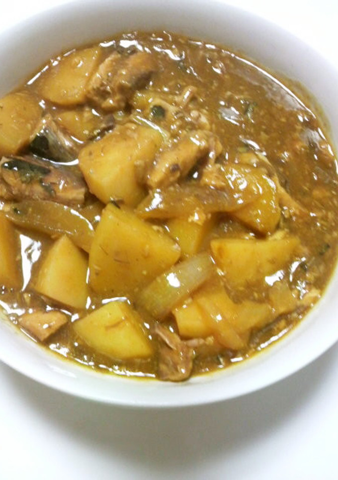さば缶とじゃがいもの和風カレー煮-レシピのメイン写真