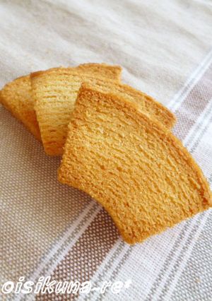 簡単リメイクおやつ☆焼きバウム-レシピのメイン写真