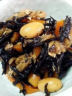 ごま油でコクプラスのヒジキ煮-レシピのメイン写真