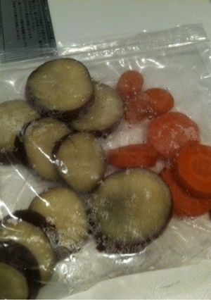圧力鍋で離乳食蒸し野菜-レシピのメイン写真