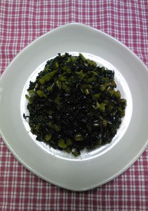 大根の葉のごま油炒め-レシピのメイン写真