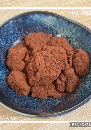 【アレンジ】水で作るココアわらびもち-レシピのメイン写真