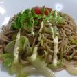 ベジタリアン!和蕎麦の春キャベツ焼そば