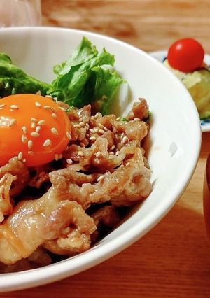 やわらか☆ボリュームたっぷり豚丼-レシピのメイン写真